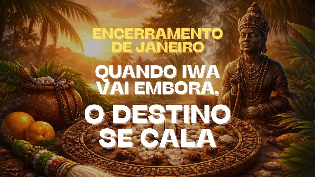 FECHAMENTO DE JANEIRO | QUANDO Iwa VAI embora, O destino SE cala | Ifá
