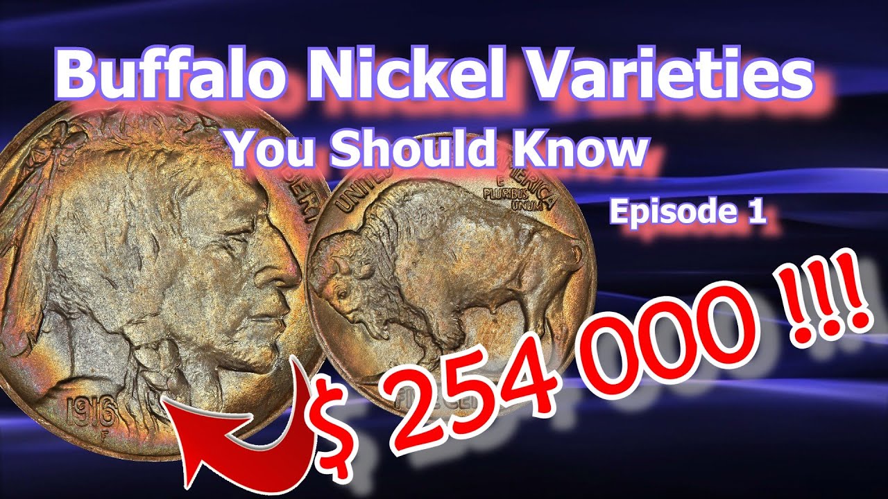 Buffalo Nickel Varieties You Should Know Ep.1 - 1916, 1930, 1936