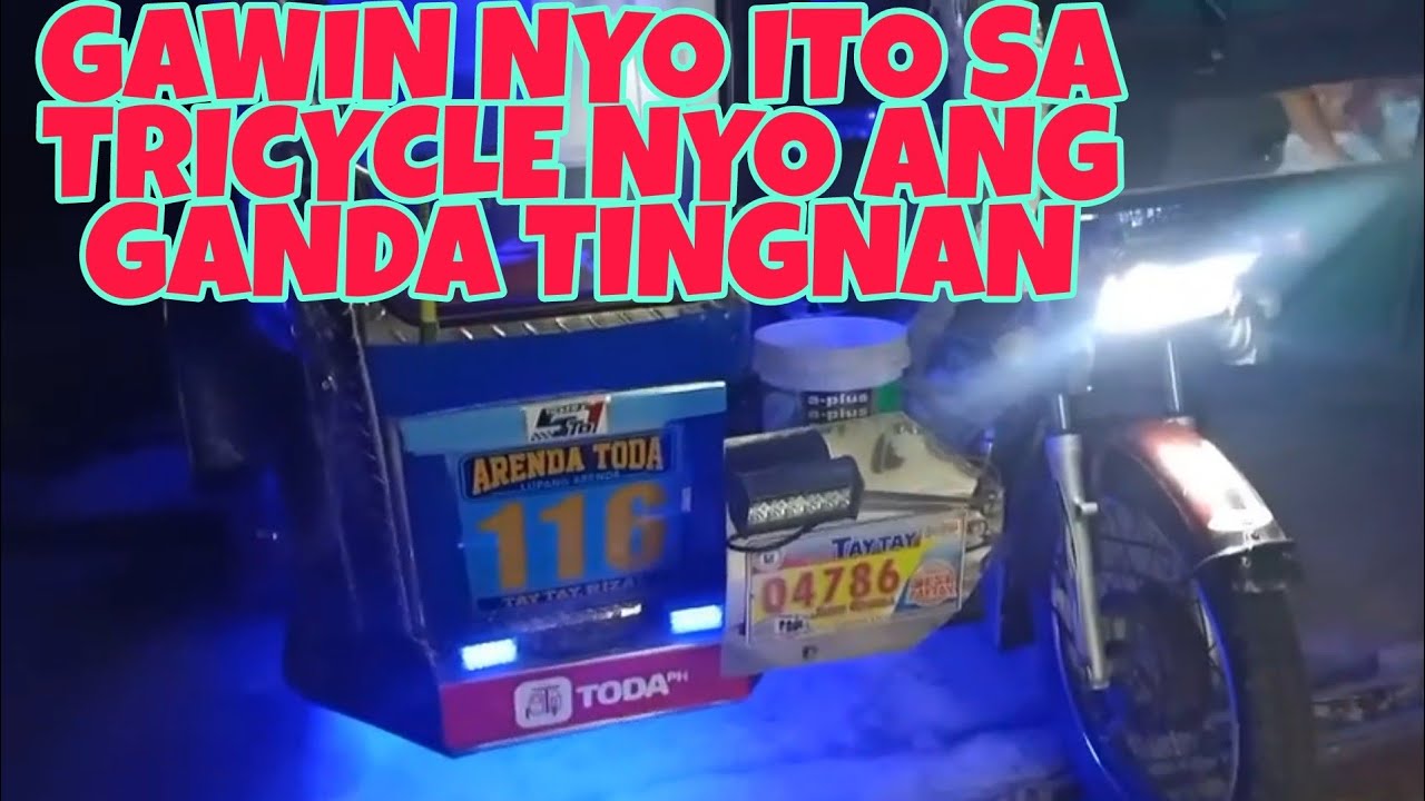 GAWIN NYO ITO SA MGA TRICYCLE NYO ANG GANDA TINGNAN @Junlars vlog#tricycle
