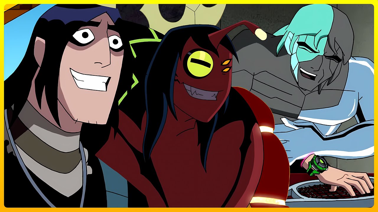 BEN 10 - CENAS ENGRA&Ccedil;ADAS DO KEVIN LEVIN (N&Atilde;O PODE RIR)