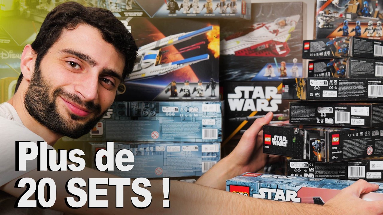 TOUS mes ACHATS LEGO STAR WARS du BLACKFRIDAY 2025 !