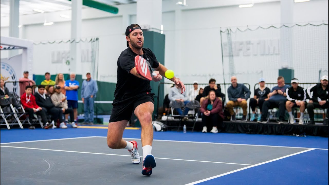 Jack Sock Pickleball Highlights: Pro Singles Quarter Finals North Carolina