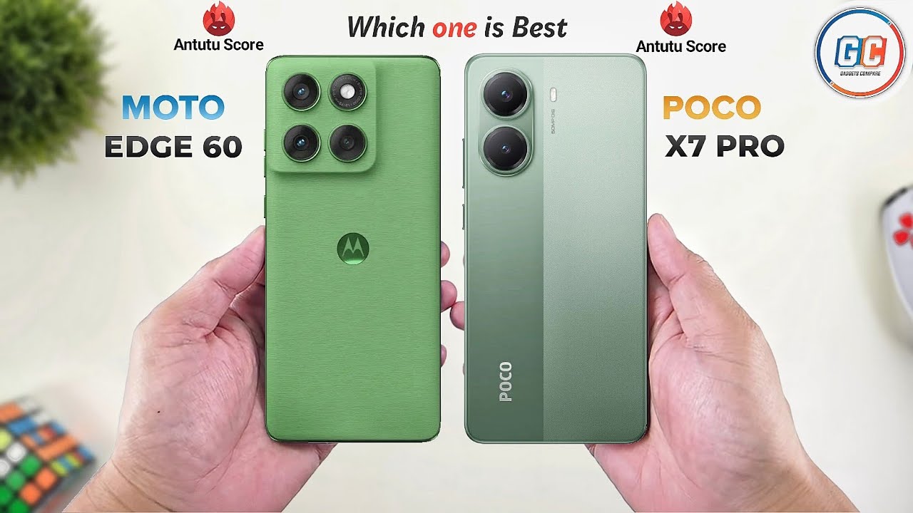 Motorola Edge 60 Vs Poco X7 Pro || Full Comparison ⚡ Which one is Best?