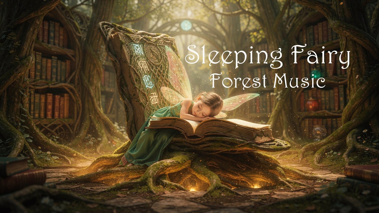 Sleeping Fairy Forest Fantasy Music | Relaxing Magical Woods Ambience for Sleep