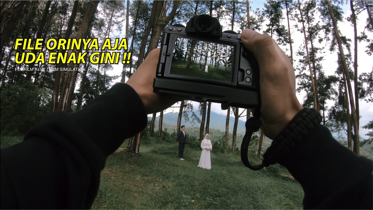 BTS prewedding outdoor Akbar Manda, Fujifilm XS10 and XT2