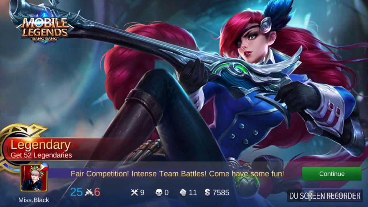 MLBB: MVP Lesley (Masterll) :(