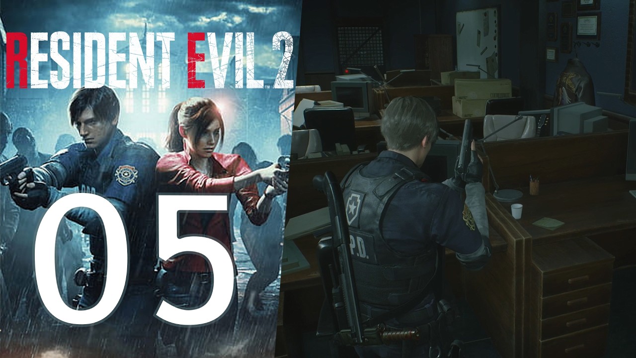Das S.T.A.R.S Büro! 👮🧟‍♂️ RESIDENT EVIL 2 #05 [Leon/A]