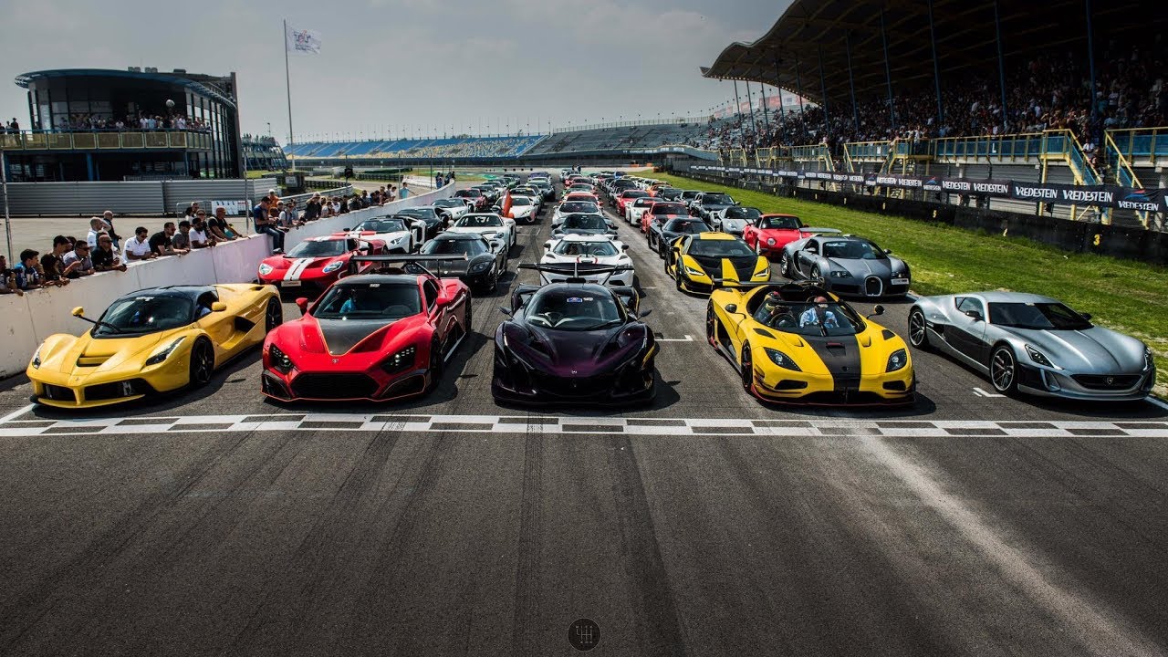 70+ HYPERCARS & SUPERCARS GATHERING & ACCELERATING!