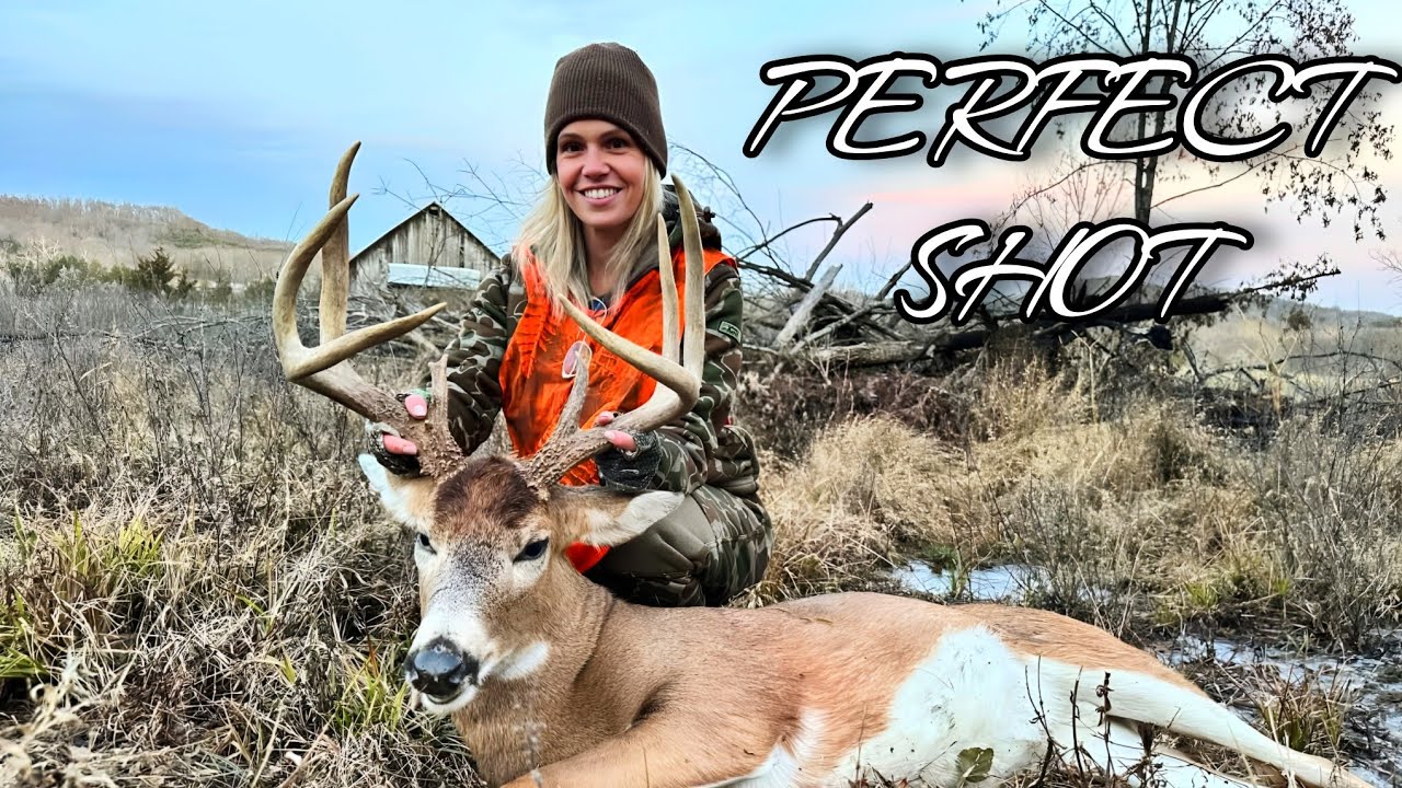 WIFE DROPS GIANT 8-POINT BUCK | Ohio Extended Gun Weekend | 350 Legend
