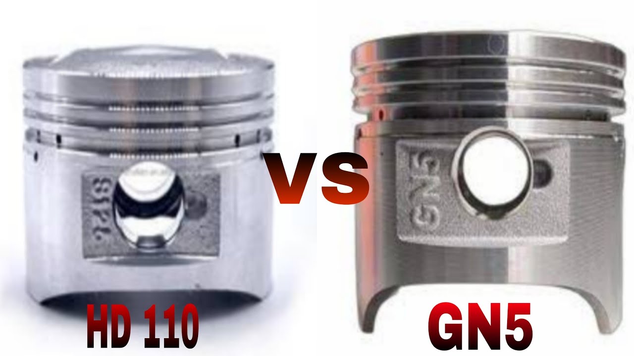 HD 110 piston vs chinchi GN5 piston performs detail video