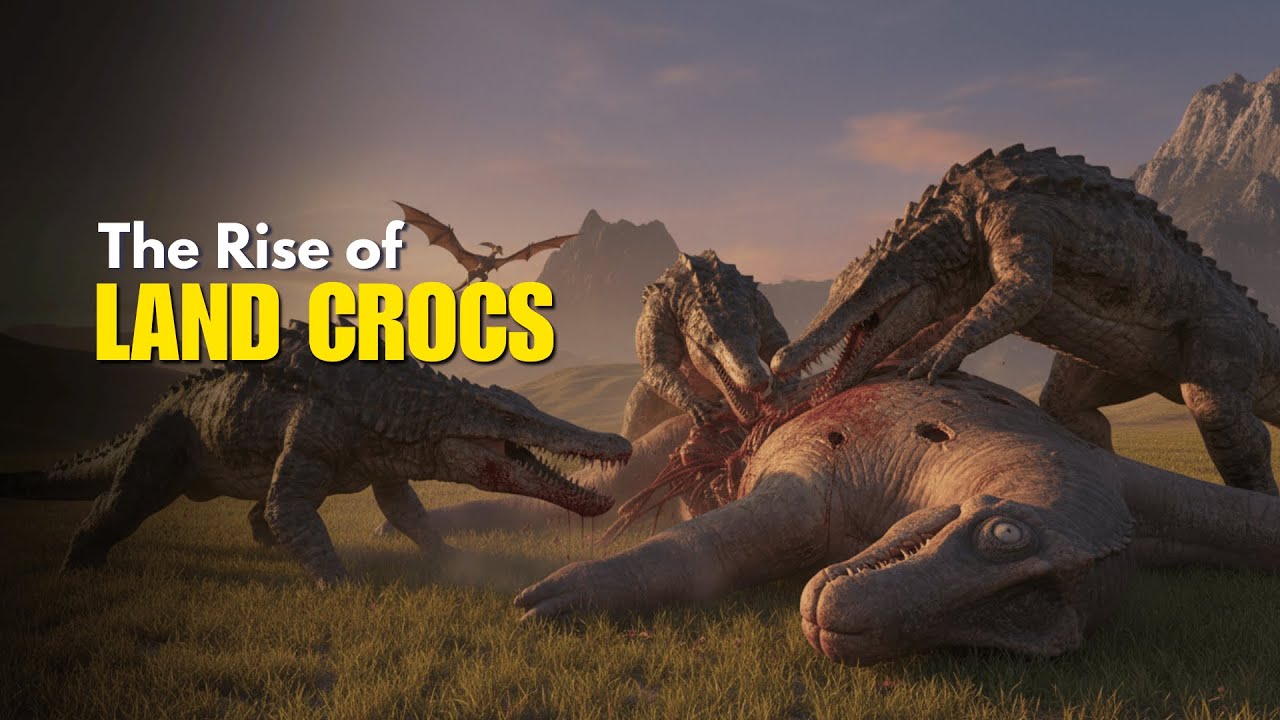 How Giant Land Crocs Ruled After the Dinosaurs | History For Sleep