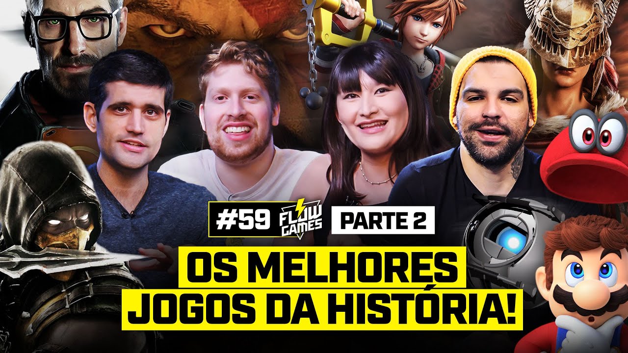 ESPECIAL TOP MELHORES JOGOS da HISTÓRIA! Ranking Flow Games #02