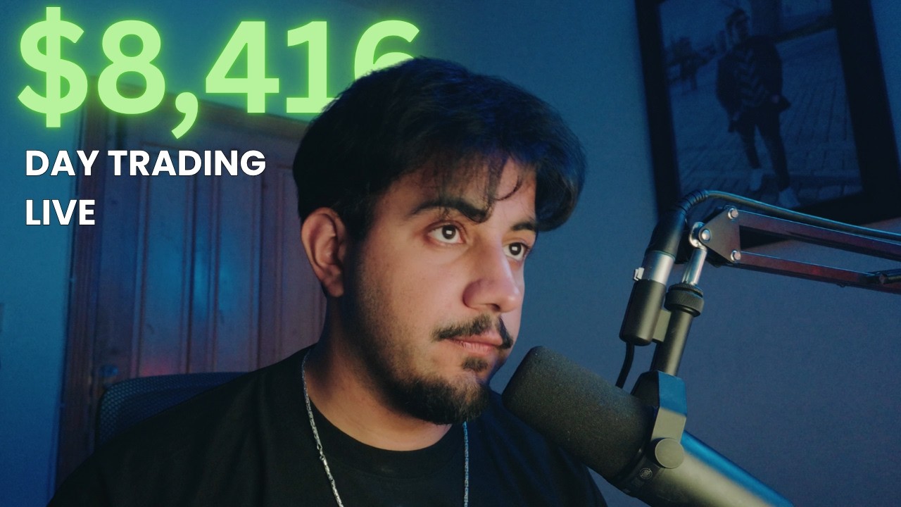 How I Made $8,416 Day Trading In 2 Minutes (INSANE ACCURACY)