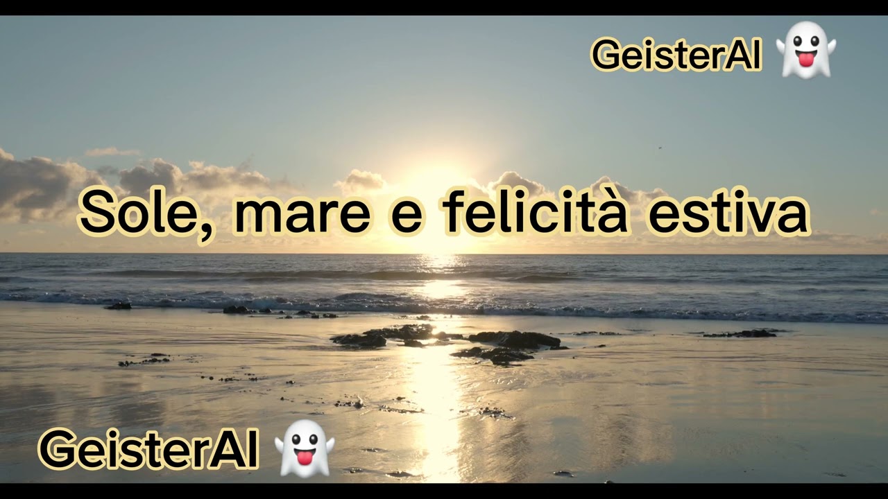Sole, mare e felicità estiva