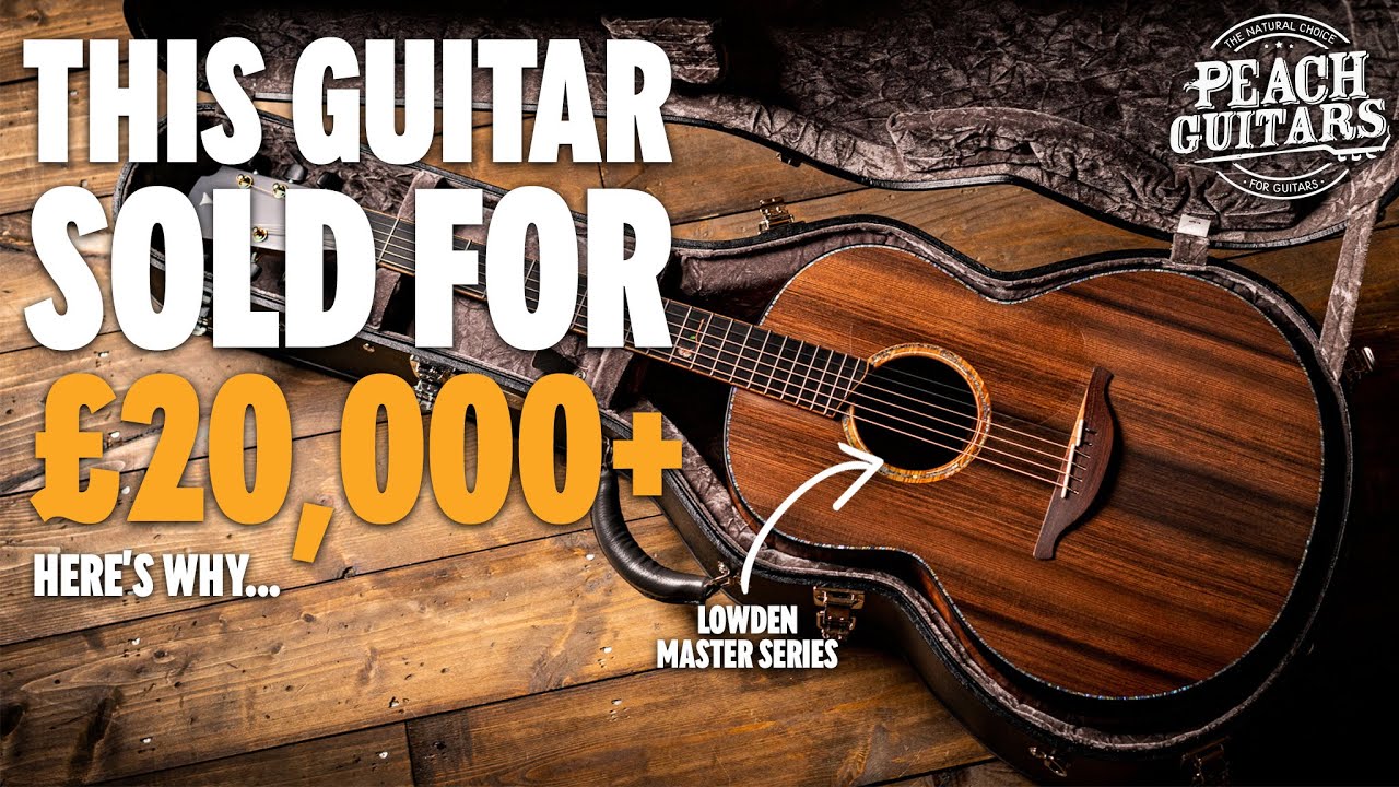 This Guitar Sold For £20,000+...Here's Why | Lowden Master Series F-Series!