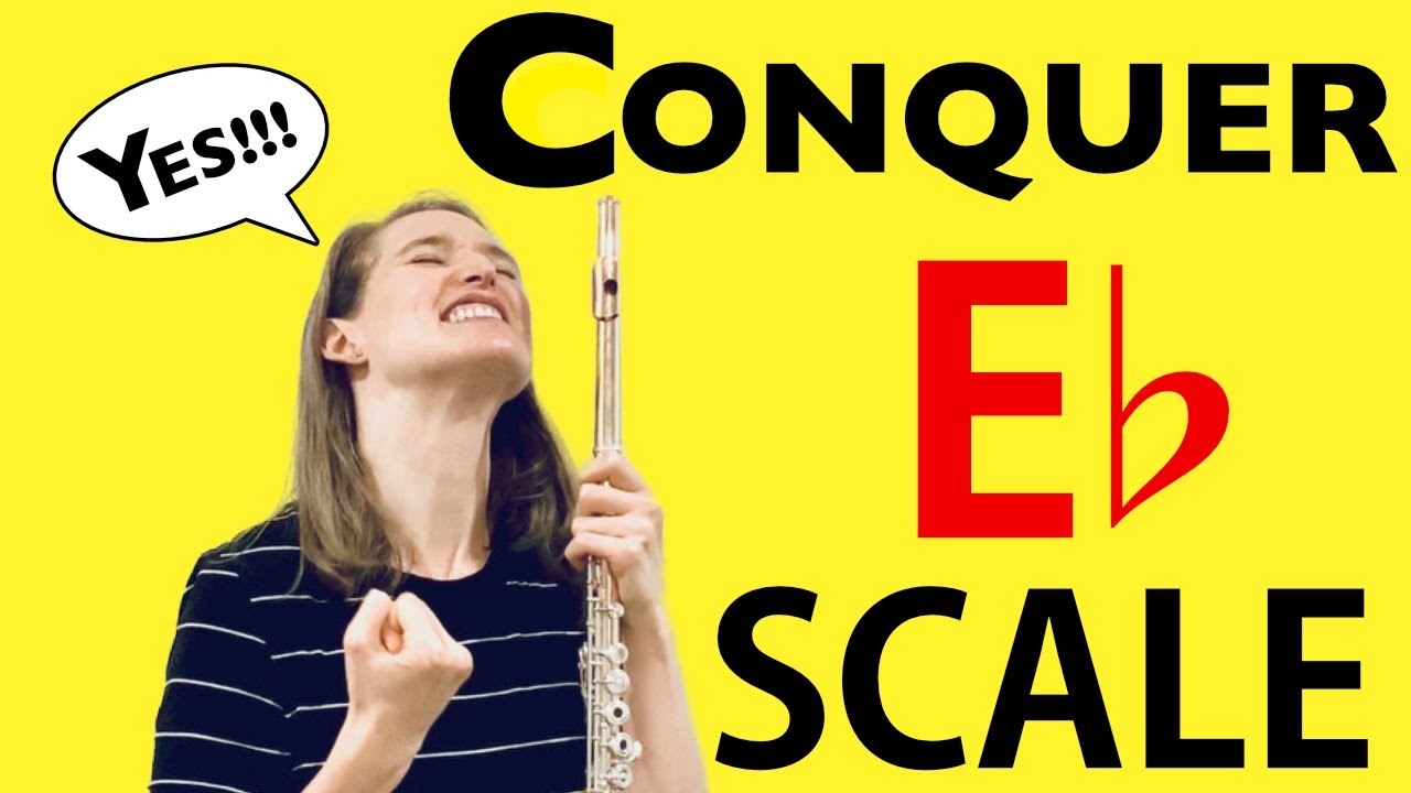 How to play Eb scale on flute