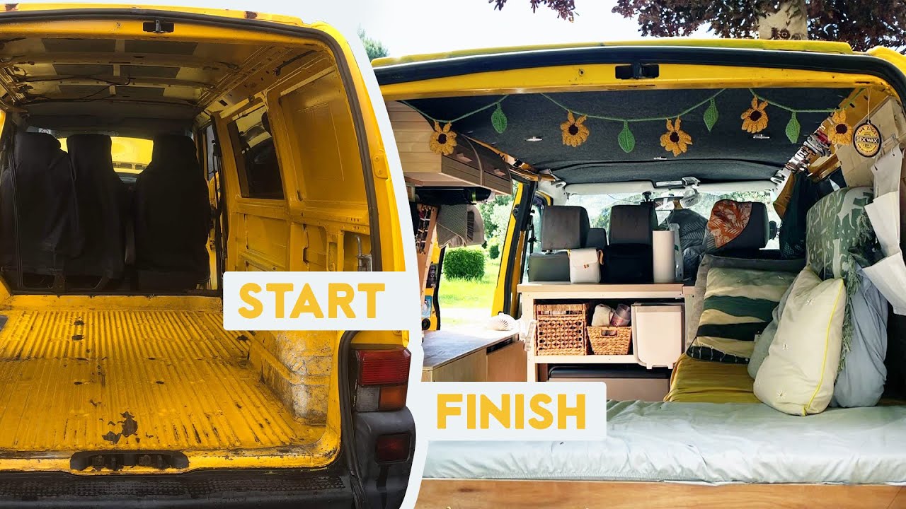 BUDGET VAN BUILD TIMELAPSE | FROM START TO FINISH!