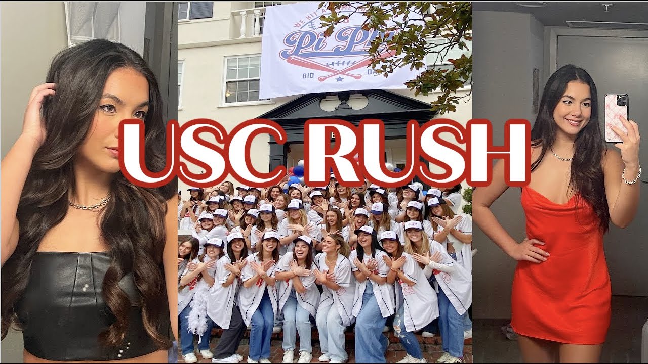 USC SORORITY RUSH VLOG (bid day, outfits, grwm, university of southern California, recruitment)