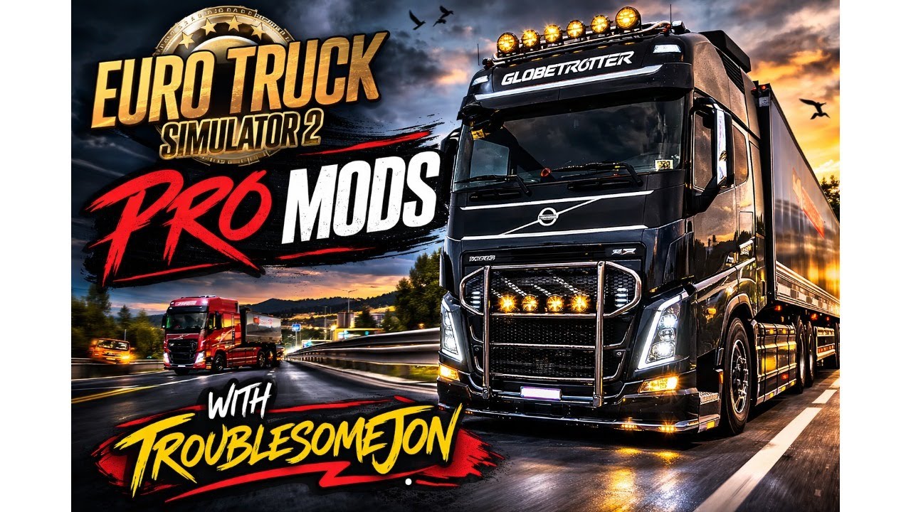 NEW Start  Euro Truck Simulator 2 ProMods | Realistic Long Haul Trucking! 🚛