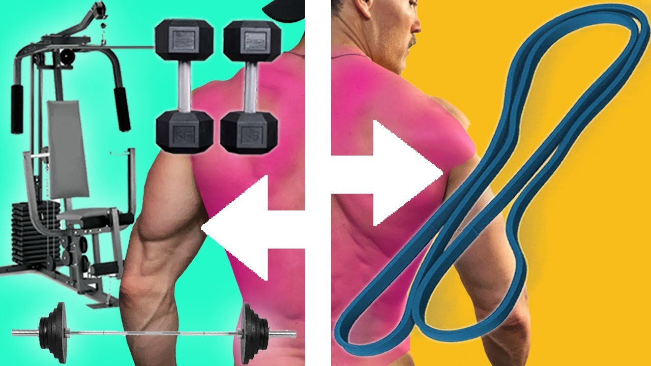 THIS = THAT: How to do Your Favorite Gym BACK Exercises with a Loop Band