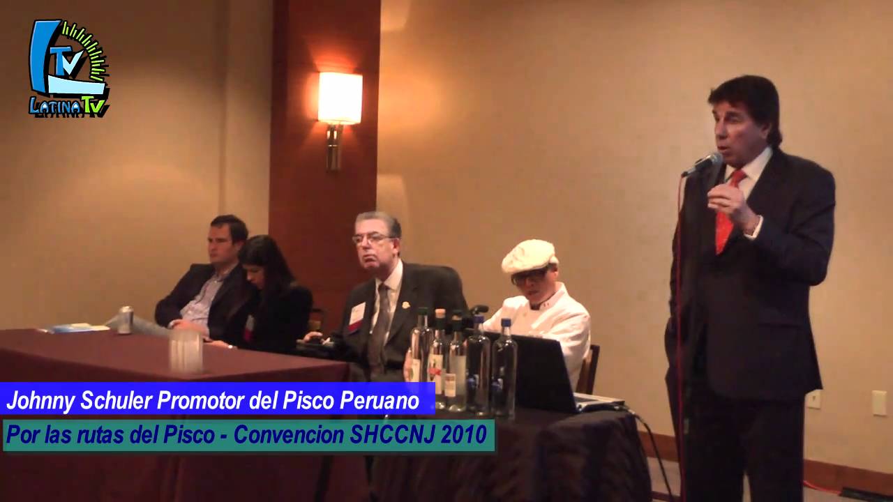 4topoder News Johnny Schuler y Las Rutas del Pisco en Convencion del SHCCNJ