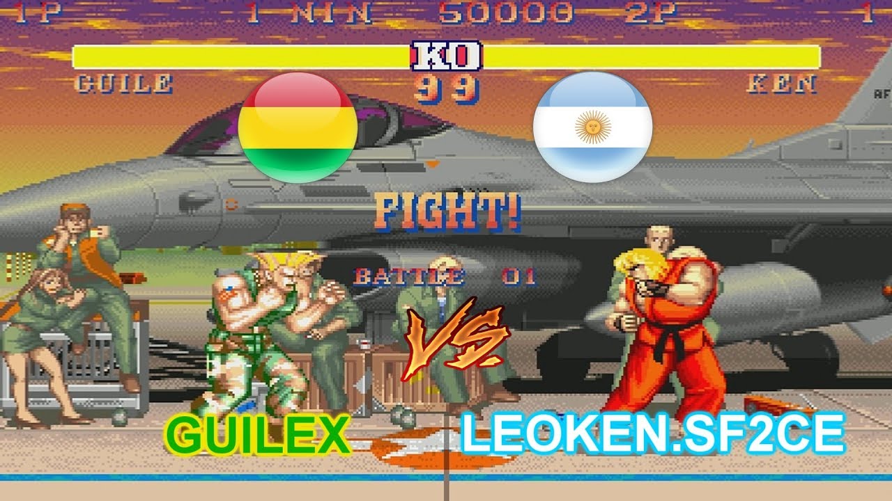Street Fighter II': Champion Edition - GUILEX vs LEOKEN.SF2CE