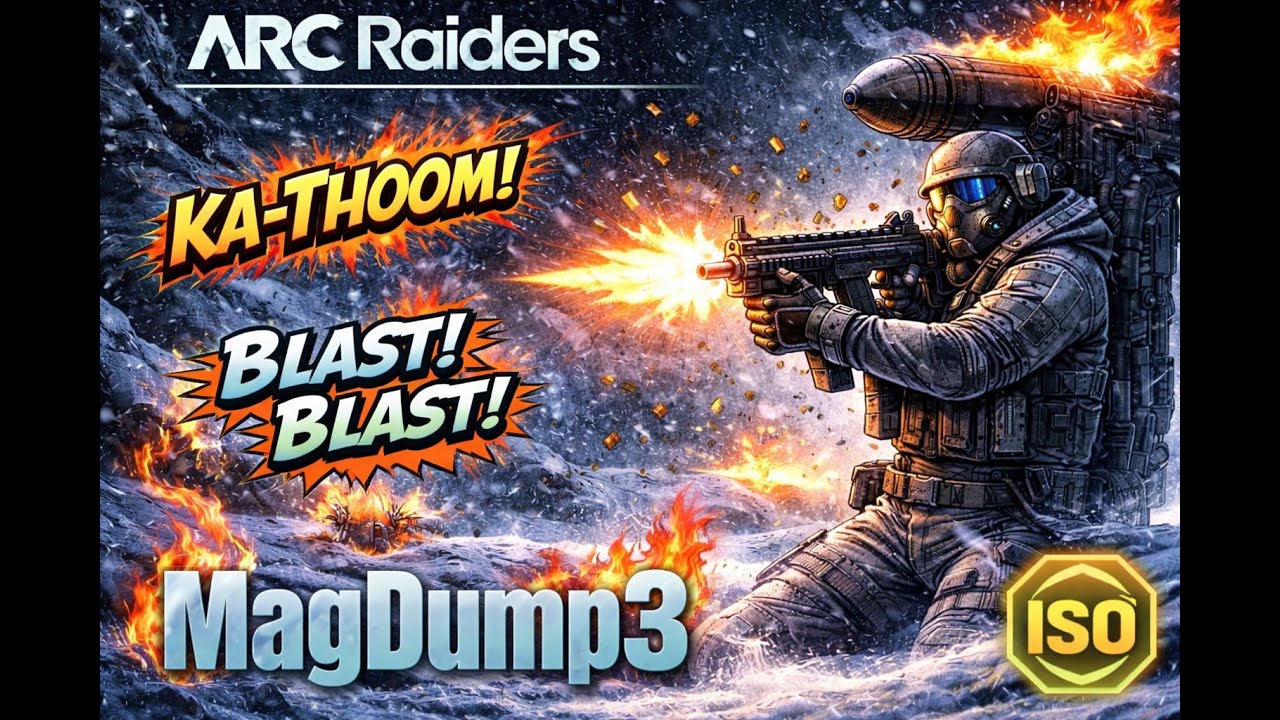 MagDump3 #arcraiders #gaming #winter #snowballs #trials