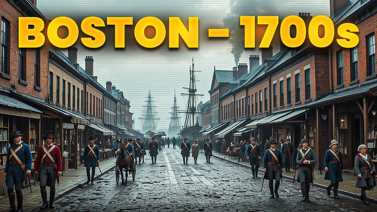 Boston 1700s AI Reconstruction