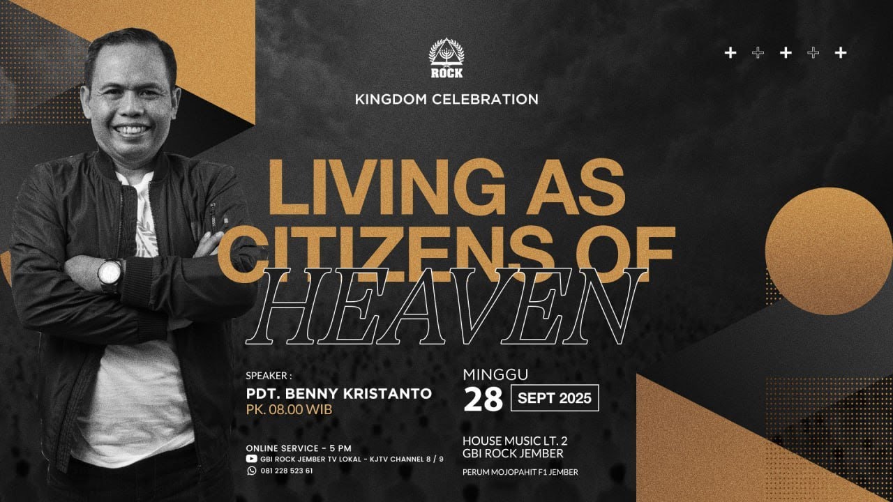IBADAH RAYA GBI ROCK JEMBER 28 SEPTEMBER 2025