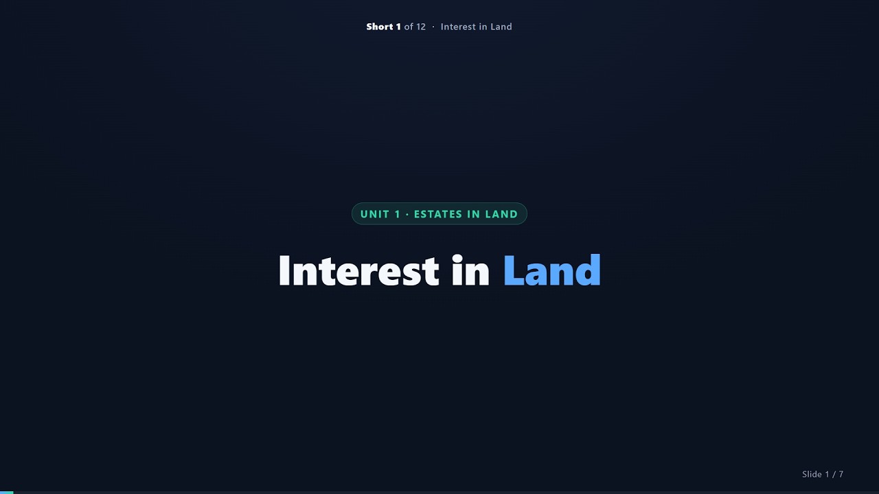 Estates in Land EXPLAINED: Fee Simple, Life Estates & Future Interests (Full Guide)
