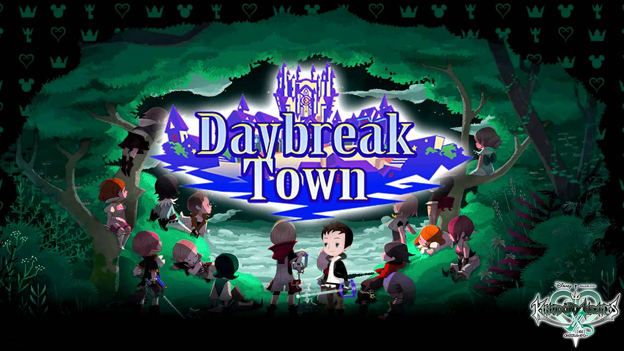 Kingdom Hearts χ[chi] OST - Daybreak Town Battle Theme