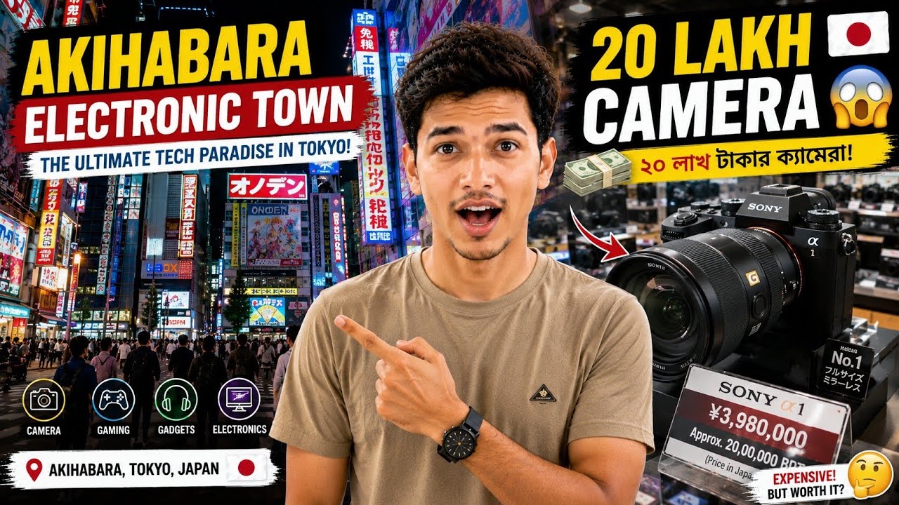 Tokyo🇯🇵Akihabara Electric Town। Akihabara Electronic City
