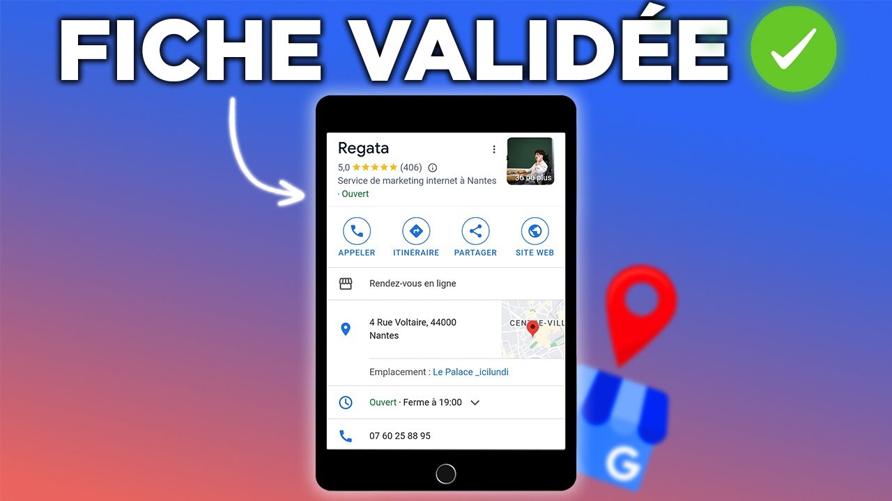 Valider Sa Fiche Google En 5 minutes