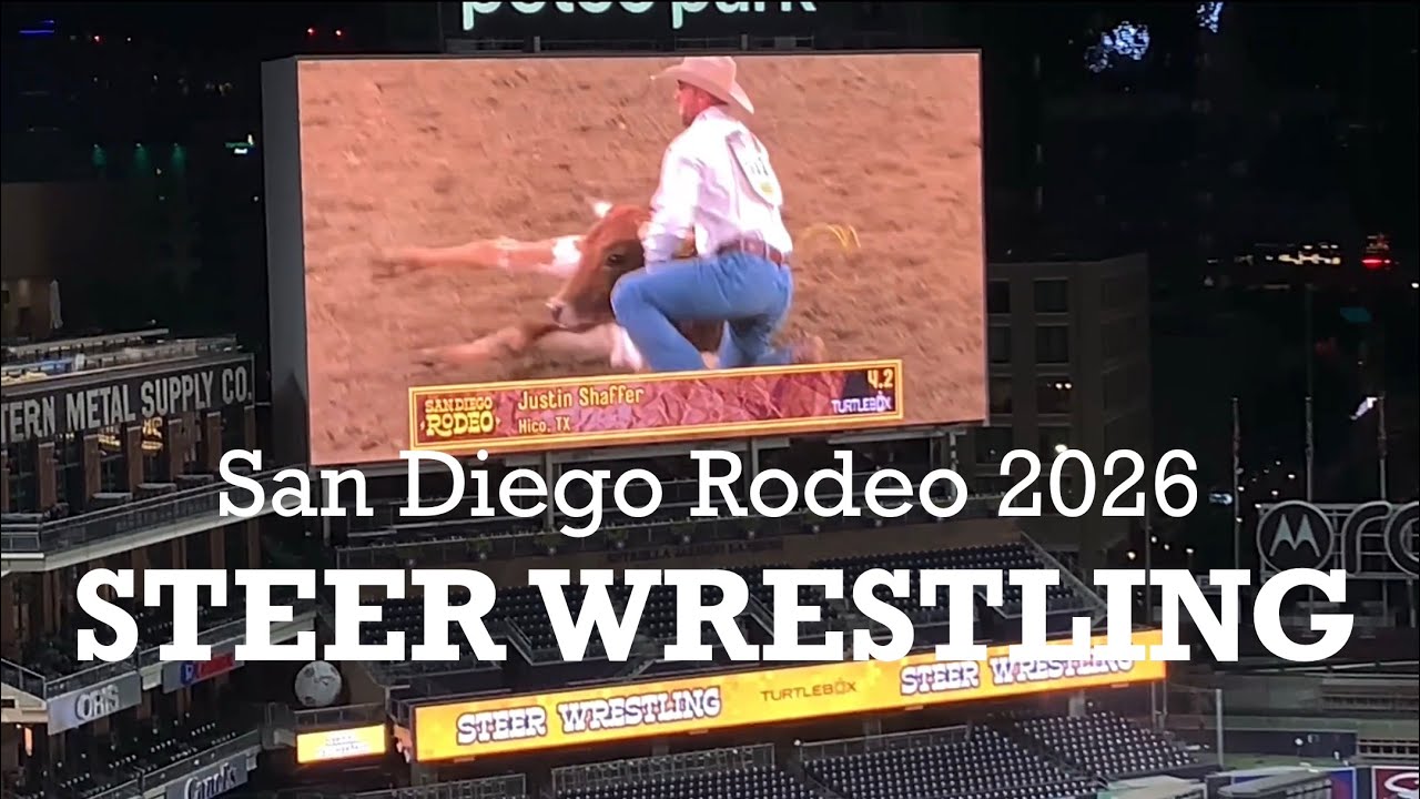 Steer Wrestling at the San Diego Rodeo