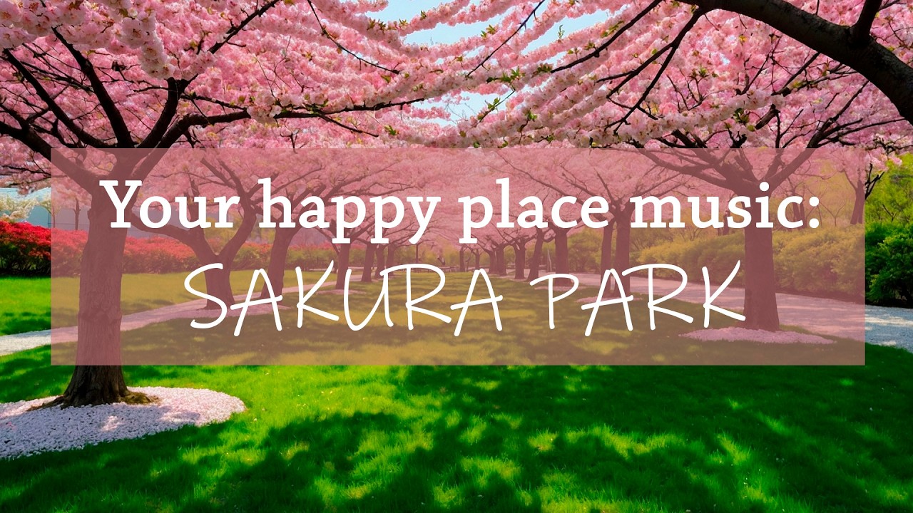 Your happy place music: Sakura park. Relaxing music for stress relief