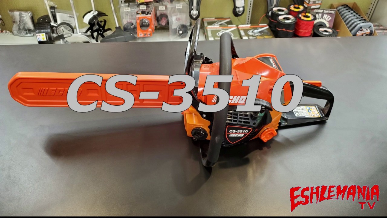 НОВАЯ бензопила Echo CS-3510