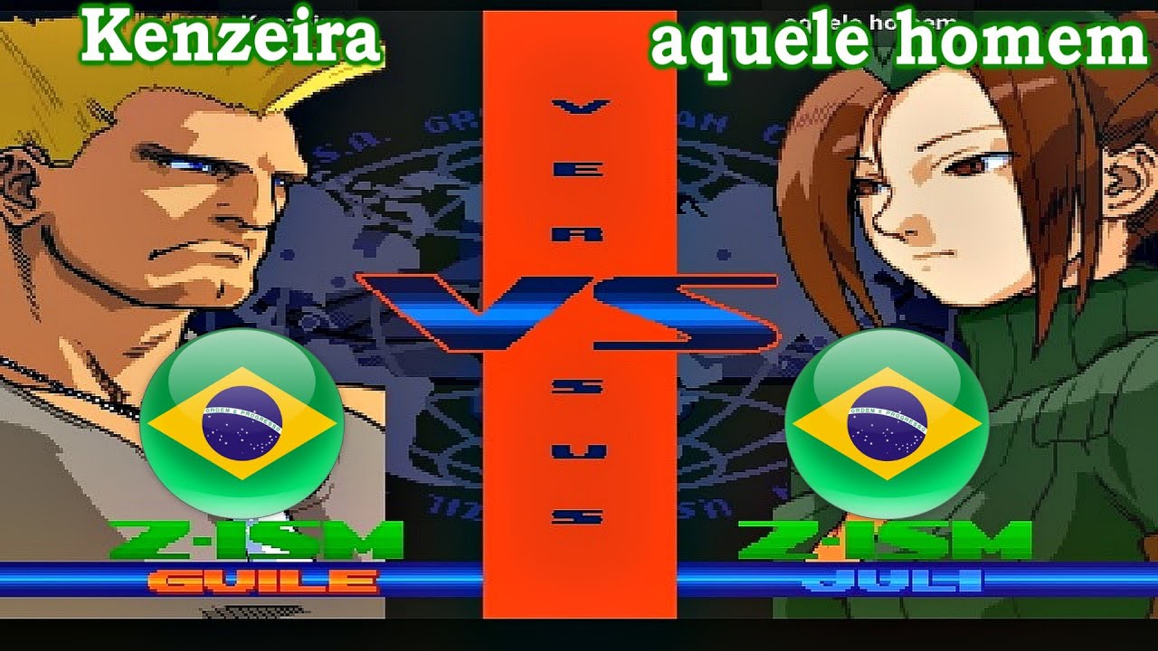Street Fighter Zero 3 Upper - Kenzeira vs aquele homem