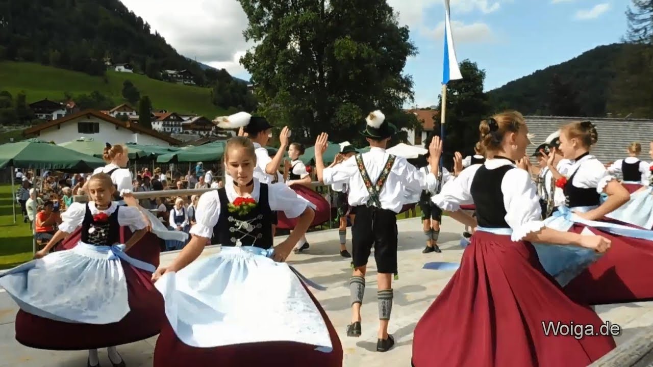D'Simetsbergler Wallgau platteln den Heidauer / Heitauer 13.08.2017