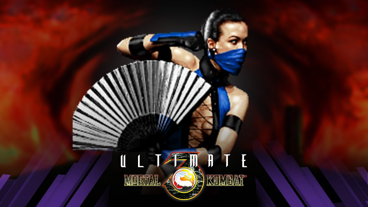 Ultimate Mortal Kombat 3 - Kitana Playthrough on Very Hard