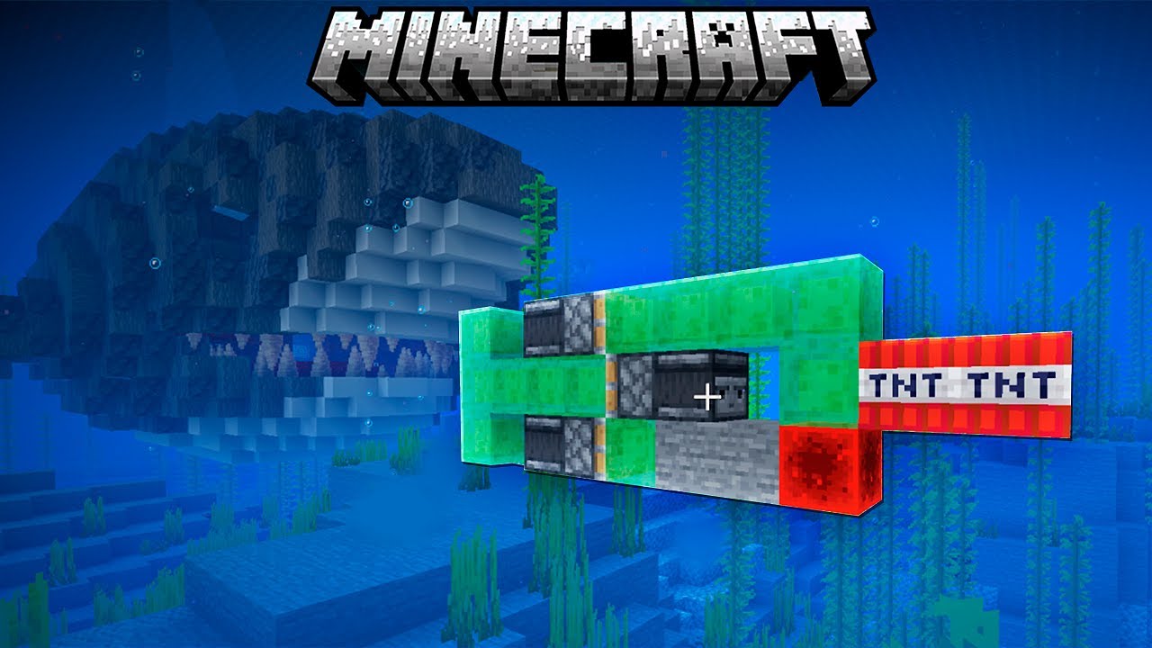 TORPEDO EXPLOSIVO SUBMARINO NO MINECRAFT #172 CREATIVESQUAD