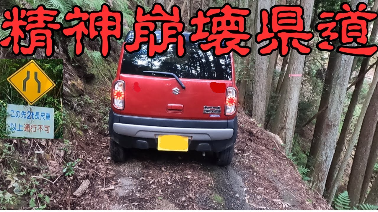 イカれた県道。その狂気はメンタルを抉る[和歌山険道 182号]