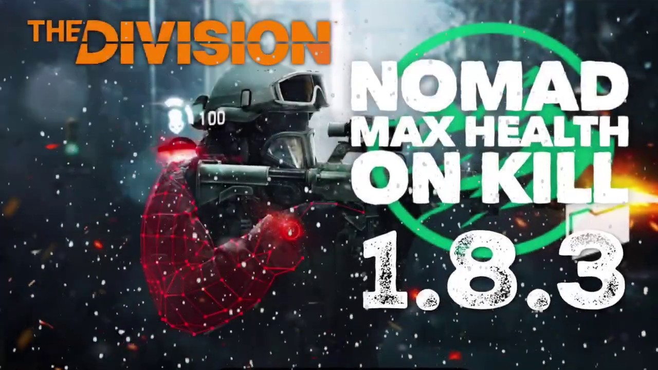 Max Health on kill Nomad 1.8.3 The Division