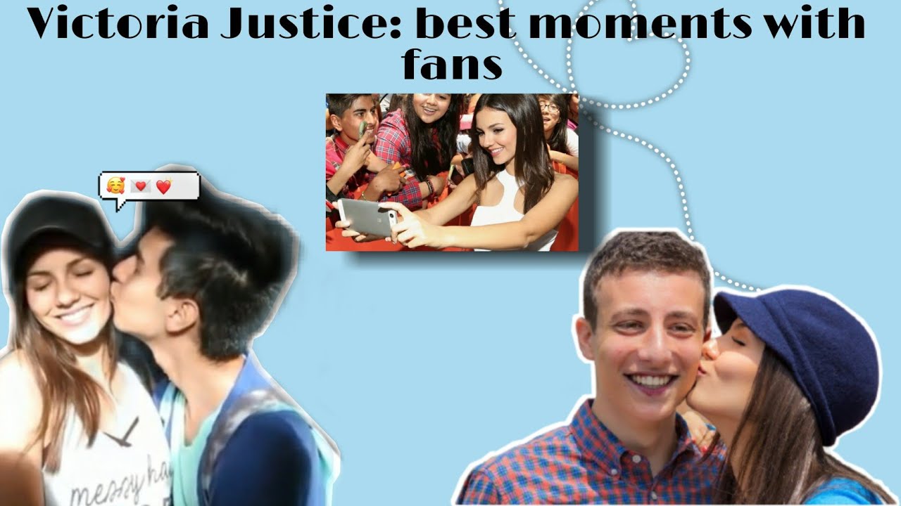 Victoria Justice: best moments with fans😍