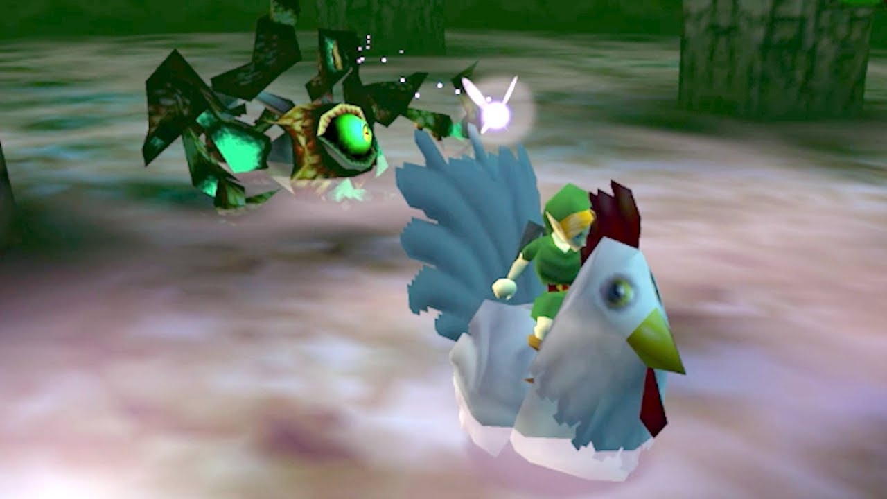 If Link could Ride Cuccos in Ocarina of Time