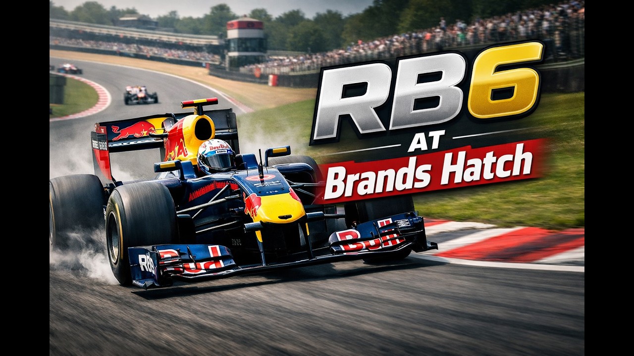 F1 2010 - Red Bull RB6 '10 Brands Hatch circuit