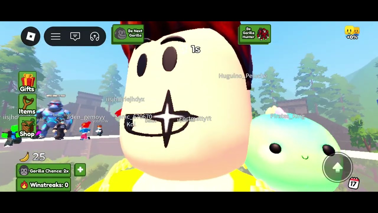 100 PLAYERS VS GORILLA