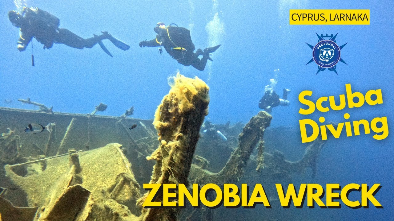 Nurkowanie na wraku Zenobia na Cyprze
