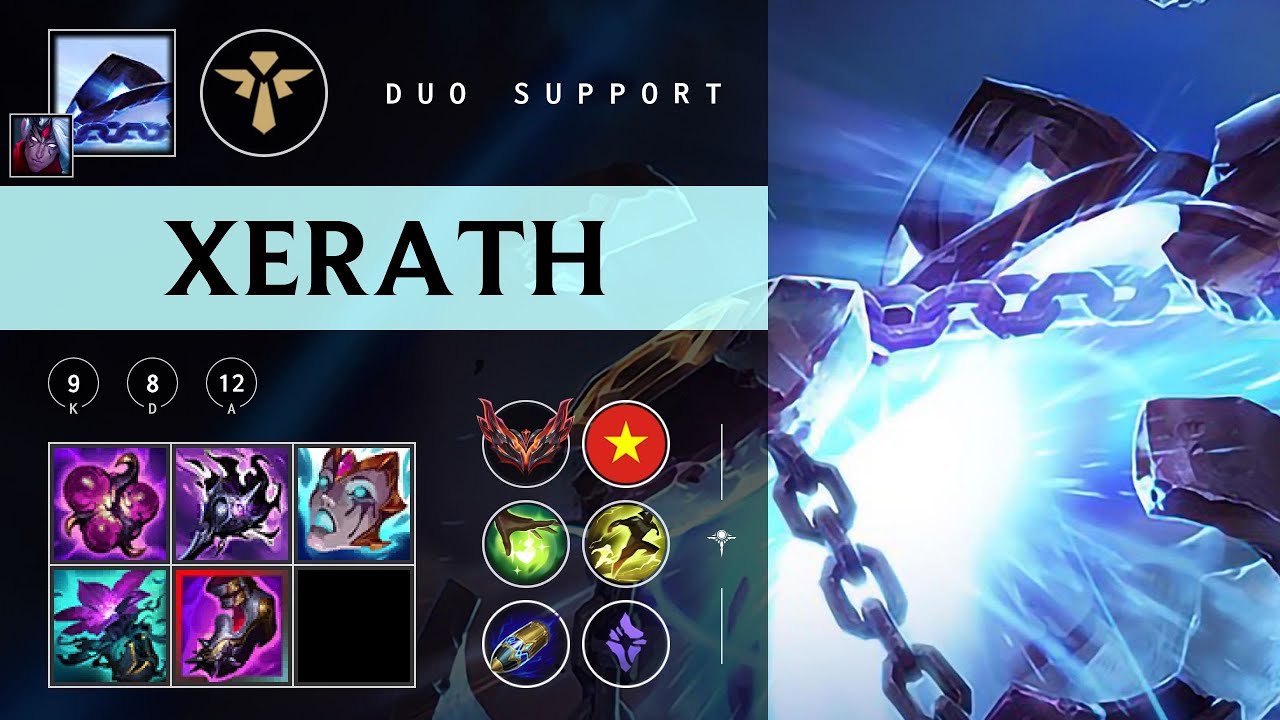 Xerath Support vs Pyke - VN Grandmaster Patch 25.24