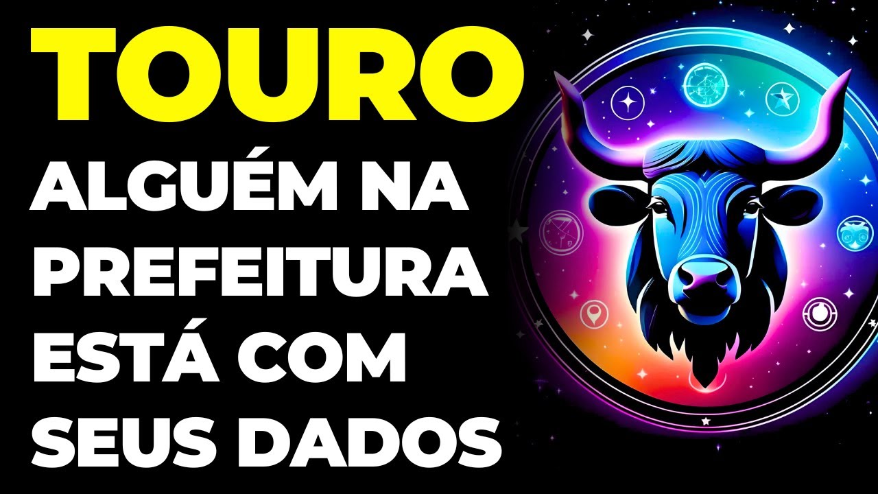 TOURO: 😱 ALGU&Eacute;M NA PREFEITURA EST&Aacute; COM SEUS DADOS POR UM MOTIVO | EU VOU TE REVELAR TUDO