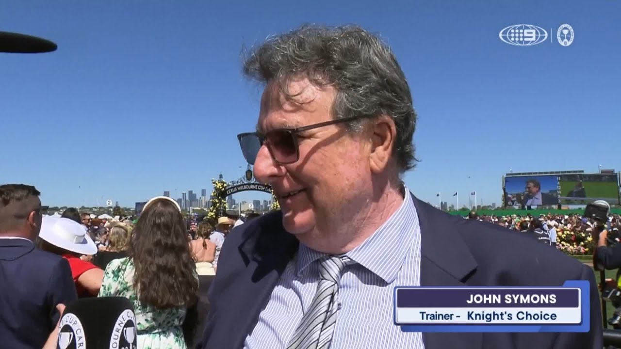 Lexus Melbourne Cup Day | John Symons and Sheila Laxon's interview after winning Lexus Melbourne Cup
